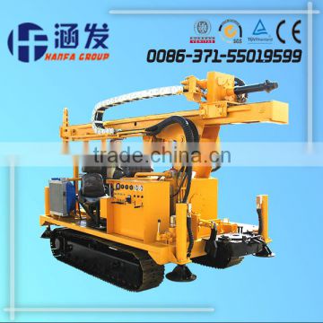 High Efficiency! 200m Depth, HFW200L Crawler Water Well Drilling Equipment