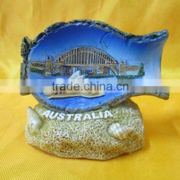 Polyresin 3D Australia tourist souvenir home figurine