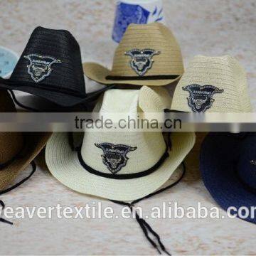 Promotion for Summer Sunshade Protection Straw Hat Wholesale Customized Cowboy Hat Unisex photo-6