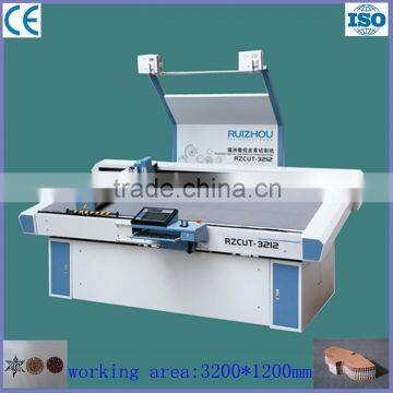 CNC natural leather cutting machine for bag, garment, shoe, furniture