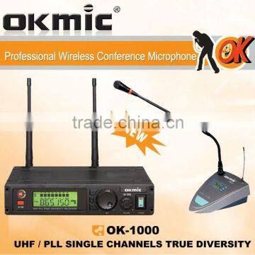 True Diversity Singal Channel Wireless Microphone