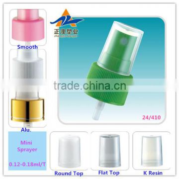 24/410 half cap mist sprayer, plastic perfume mist sprayer, fine mist sprayer