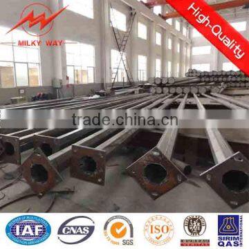 6 meter galvanized pole street light