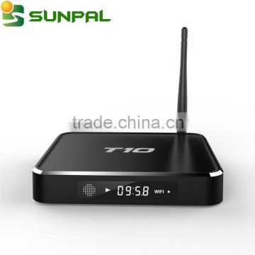 Manufacturer metal original amlogic s905 T10 plus /T95 T8 pro android 5.1 tv box T10