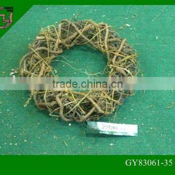 natural wicker rattan decors Christmas wreaths