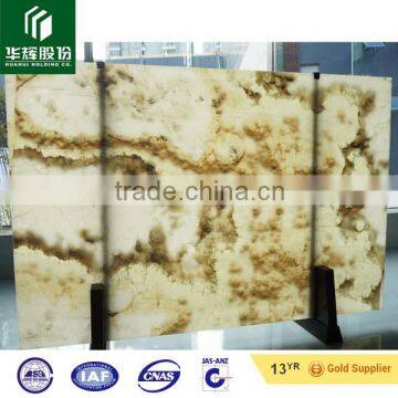 Transparent light beige onyx big slabs, light green onyx, light color onyx for wall