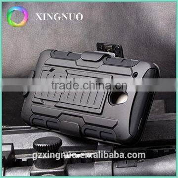 Belt Clip With Kickstand Bumper Case for HTC One Mini M7 Mini M4 photo-3