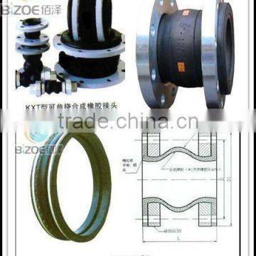 flexible single sphere screwed rubber expansion joint