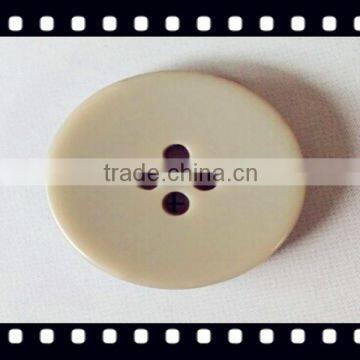 34 Linges Grey Color 4-Hole Round Plastic button