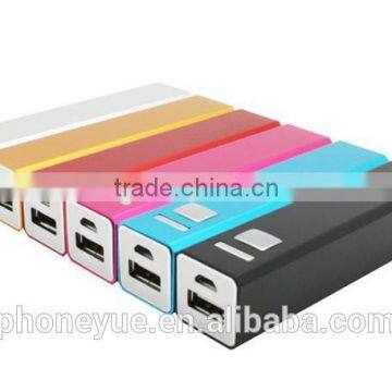 Promotion Gift Wholesale External 18650 Battery 2600mah Power Bank