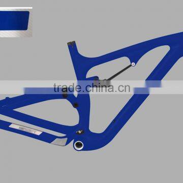 Fat suspension bike 26er mtb strong full dual suspension snow bike frame 200*57mm                        
                                                Quality Choice