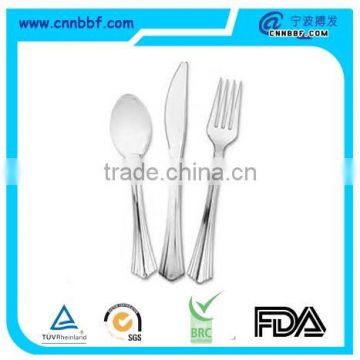 disposable plastic cutlery green material disposable plastic cutlery set