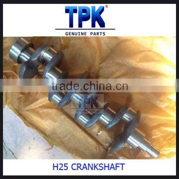 H25 FORGED CRANKSHAFT CAST CRANKSHAFT N-12201-60K00 N-12351-50K10