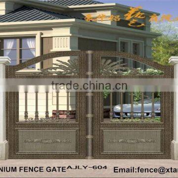 Top quality unique cheap aluminium main gate designs AJLY-604