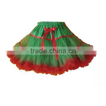 green & purple pettiskirt, children fashion petticoat