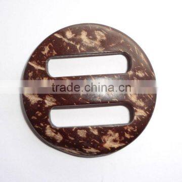 decorative coconut shell button buckle