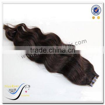Human Hair Brazilian Virgin Hair Wholesale Skin Weft Tape Remy Curly Tape Hair Extensions photo-4