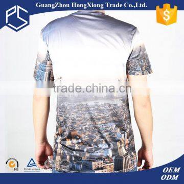 2016 New Trending Breathable Material Sublimation New Style Men T-shirts photo-2