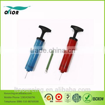 Ball Football Soccer Bike Hand Pump With Needle Valve