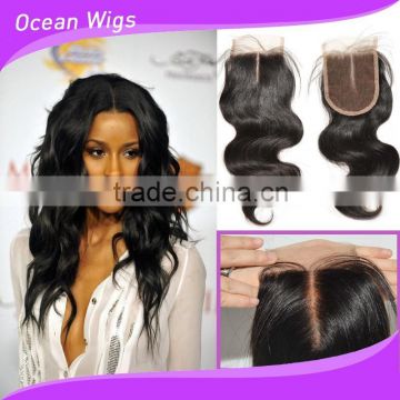 virgin brazilian body wave silk base closure