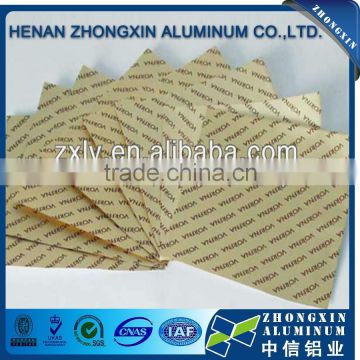 Low Price Aluminium Foil Laminated With Pet Film Covering