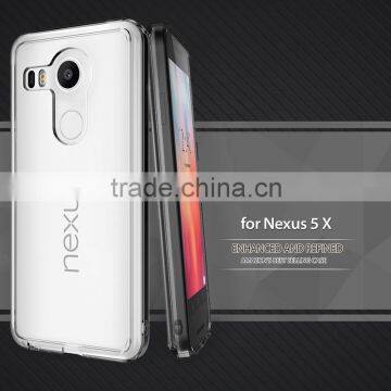 Keno Clear Back Case for LG Nexus 5X Case, Crytal Clear Mobile Phone Case for LG Nexus 5X photo-2