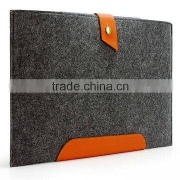 REYON Alibaba best sellers most popular felt leather 12.5 inch laptop sleeve