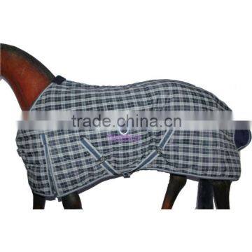 Stable Rug 1200D PP Cloth Navy/Grey 200 GSM