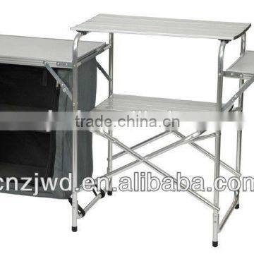 Strong and Lightweight Aluminum BBQ Folding Table