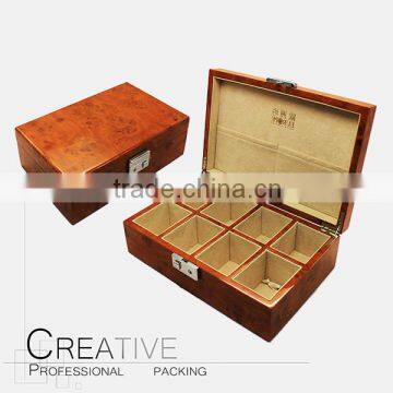 Customized Wholesale Solid Wooden Watch Box