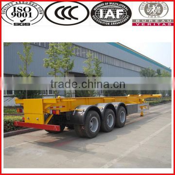 syke 3 axles 40ft container chassis trailer