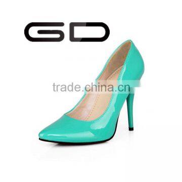 GD New Girls High Heel Shoes Stylish High Heel Lady In Blue