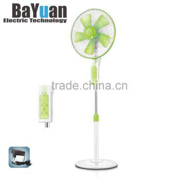 FD16Y-03 CE UL RoHS 2015 new BLDC motor stand fan with capacitive touch control panel