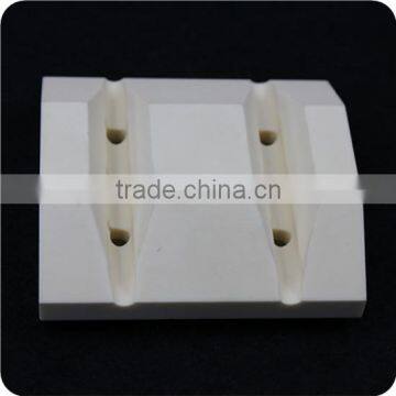High precision insulating 99% alumina insulator precision machined ceramic industry