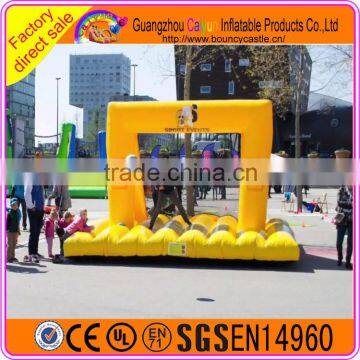 High Quality Yellow Inflatable Basketball Shooting Game photo-5