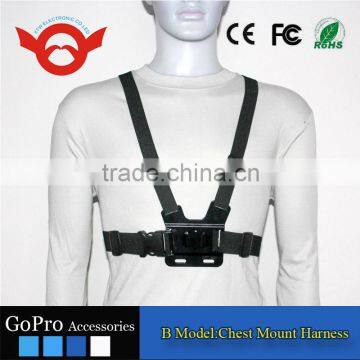 Chest Body Strap Chest belt For GoPro Hero 1 2 3 3+ 4 4 SESSION Action Camera Accessory