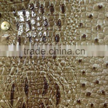 semi-pu printed leather for handbag and furniture