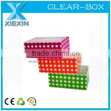 bracelet packaging custom pvc acetate box wholesale