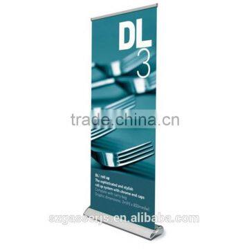 customize full color personalized banner printing banner stand roll up