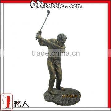 Resin Golf Statue Figurine