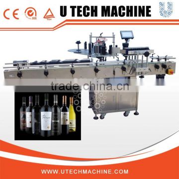 Automatic Glass Alochol Wine Bottle Labeling Machine