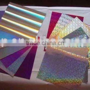 anti-conterfeit holographic laser paper for gift and food wrapping