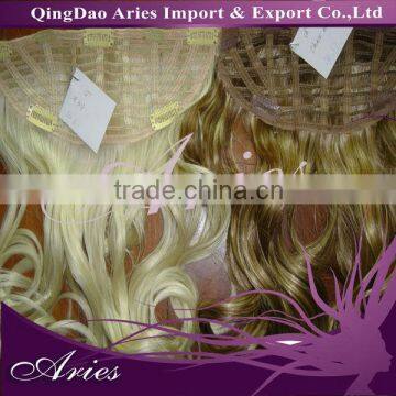 100% Human Hair 3/4 bandfall wig