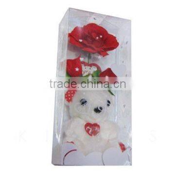 Valentine bear flowers,valentine gift,holiday gifts flower