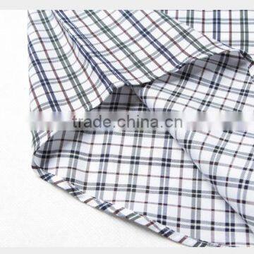 Custom Top Quality Business Mens Dress Shirt Wool Plaid Shirts for Business Man Quality Choice photo-4