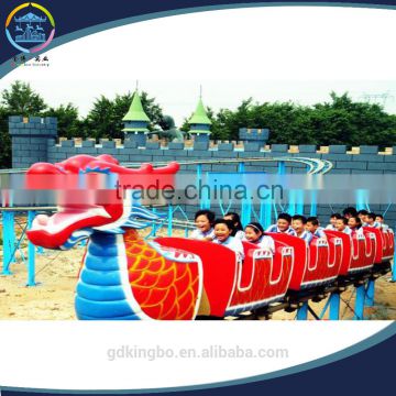 20-seat small golden dragon roller coaster