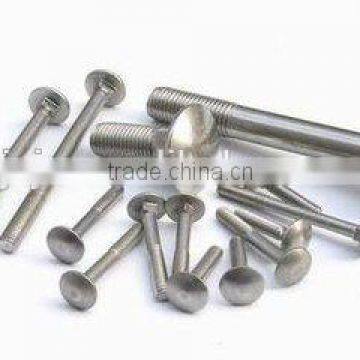 China supply high quality Hardware aluminium steel carriage bolt