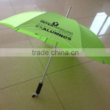 2014 NEW green aluminum fiberglass super strong umbrella-Australia