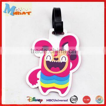 2016 fashional pvc luggage traveling tag