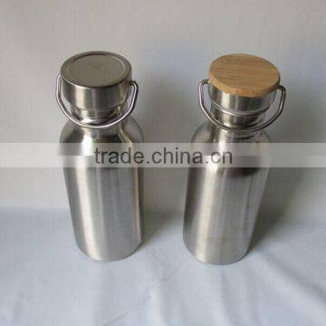 18 oz Stainless Steel Reflect Water Bottle (Stainless Unibody Bamboo Cap)